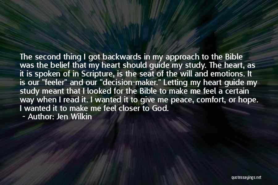 Read It Backwards Quotes By Jen Wilkin