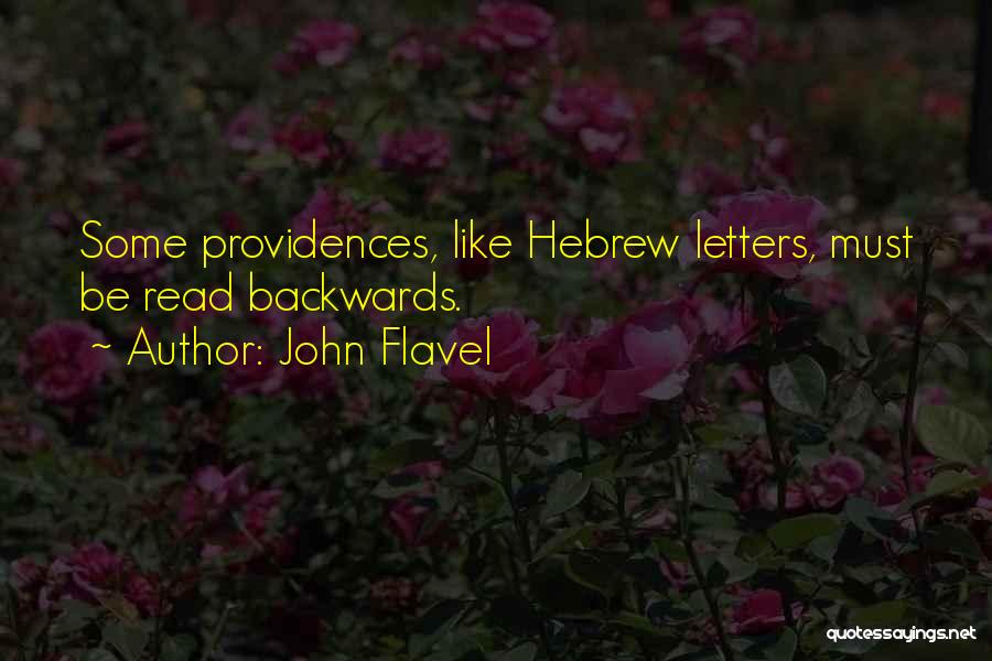 Read It Backwards Quotes By John Flavel