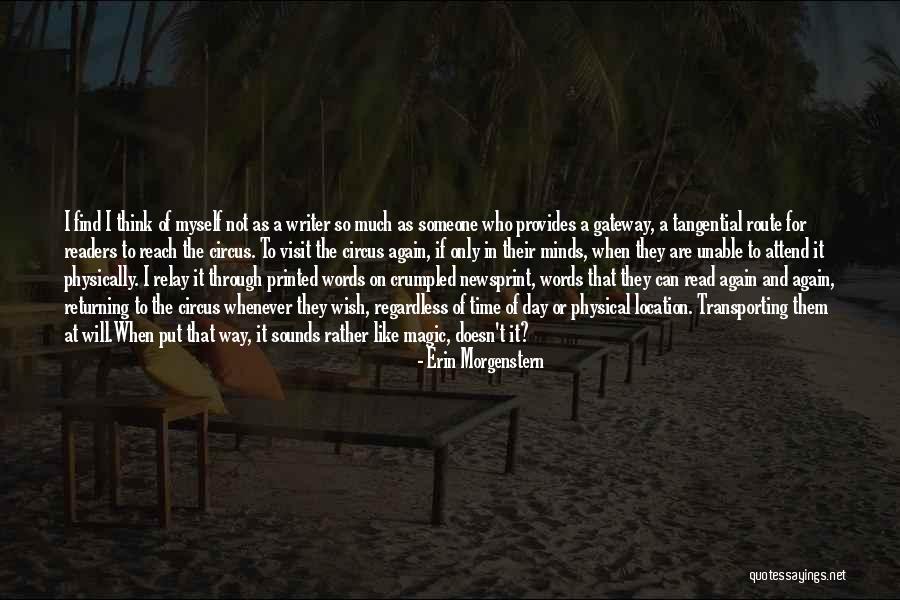 Read Minds Quotes By Erin Morgenstern Read Minds Quotes By Erin Morgenstern