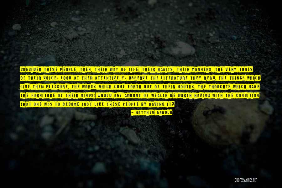 Read Minds Quotes By Matthew Arnold Read Minds Quotes By Matthew Arnold
