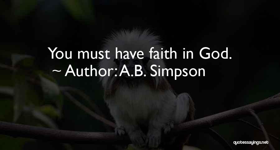 Read Namaz Quotes By A.B. Simpson