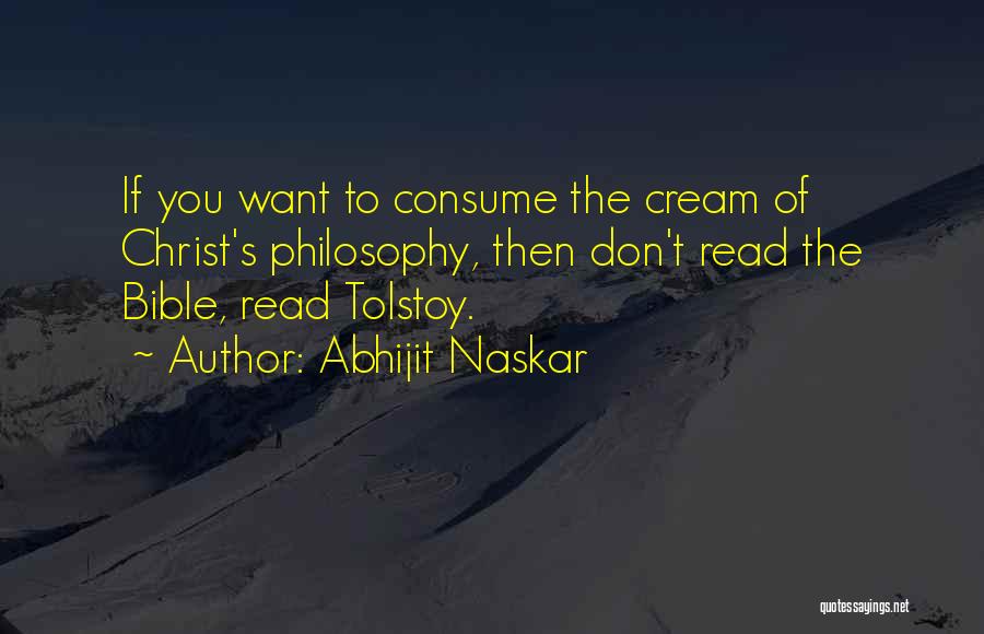 Read The Bible Quotes By Abhijit Naskar
