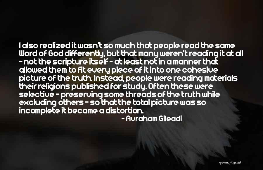 Read The Word Of God Quotes By Avraham Gileadi Read The Word Of God Quotes By Avraham Gileadi