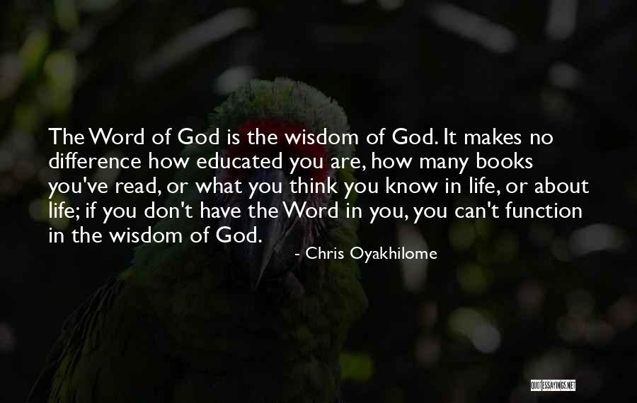 Read The Word Of God Quotes By Chris Oyakhilome Read The Word Of God Quotes By Chris Oyakhilome