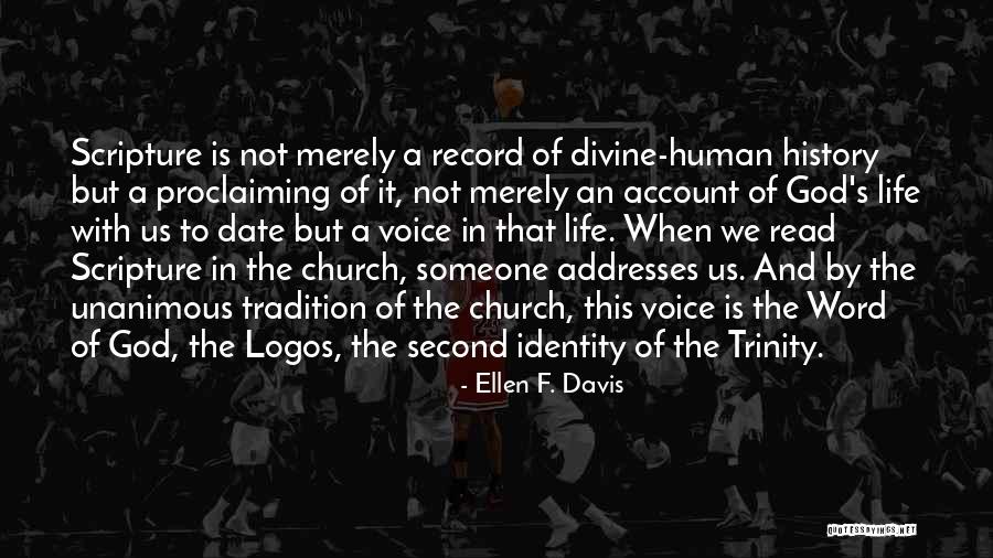Read The Word Of God Quotes By Ellen F. Davis Read The Word Of God Quotes By Ellen F. Davis
