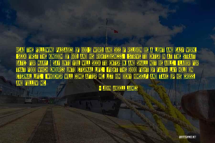 Read The Word Of God Quotes By John Angell James Read The Word Of God Quotes By John Angell James