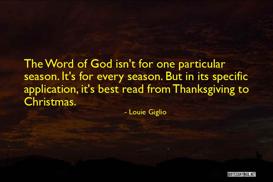 Read The Word Of God Quotes By Louie Giglio Read The Word Of God Quotes By Louie Giglio