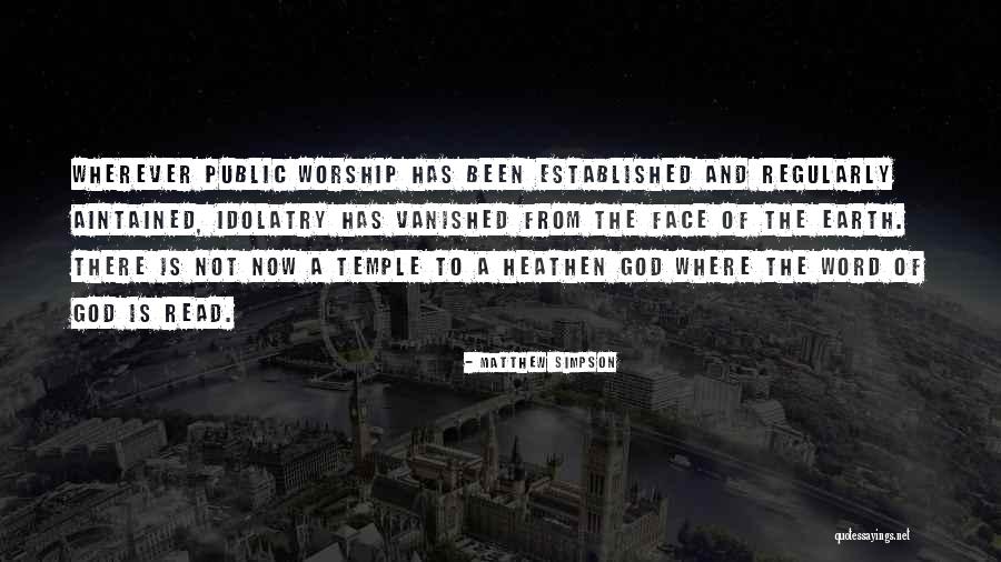 Read The Word Of God Quotes By Matthew Simpson Read The Word Of God Quotes By Matthew Simpson