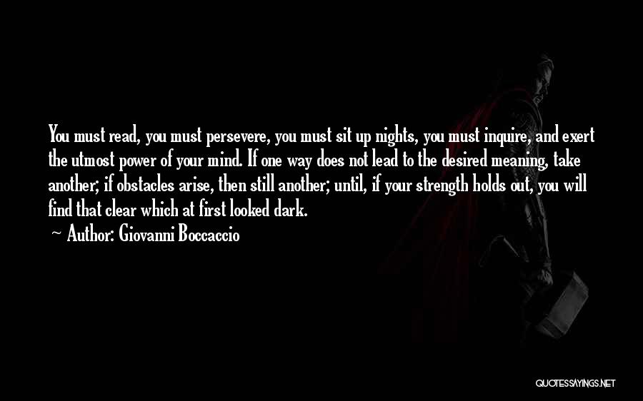 Read To Lead Quotes By Giovanni Boccaccio