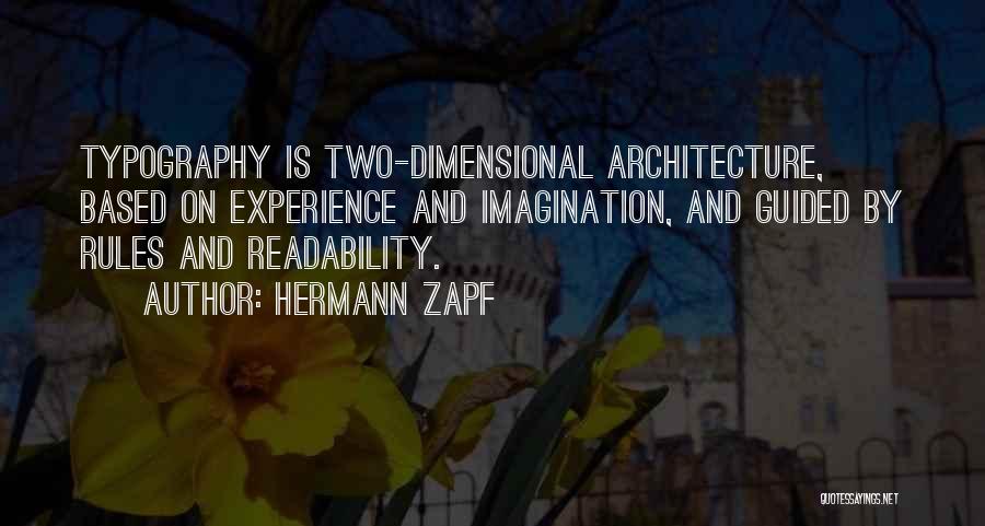 Readability Quotes By Hermann Zapf