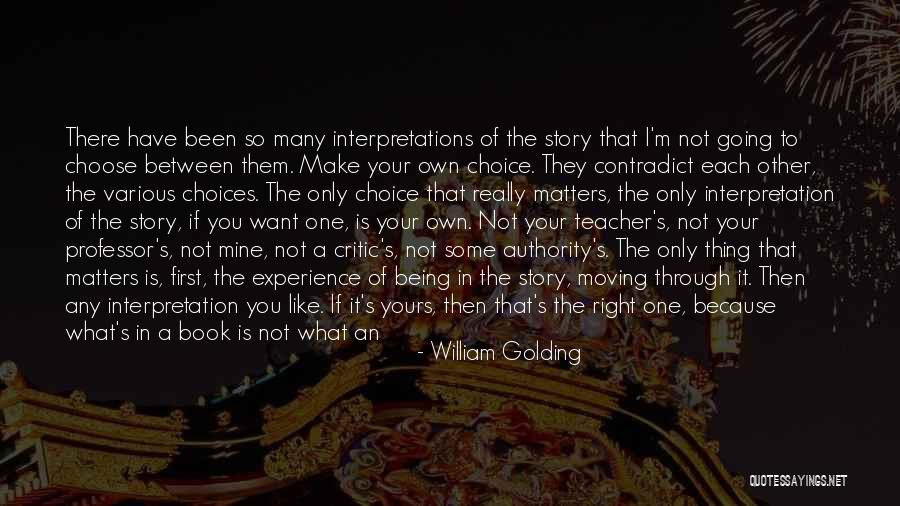 Reader Response Quotes By William Golding Reader Response Quotes By William Golding