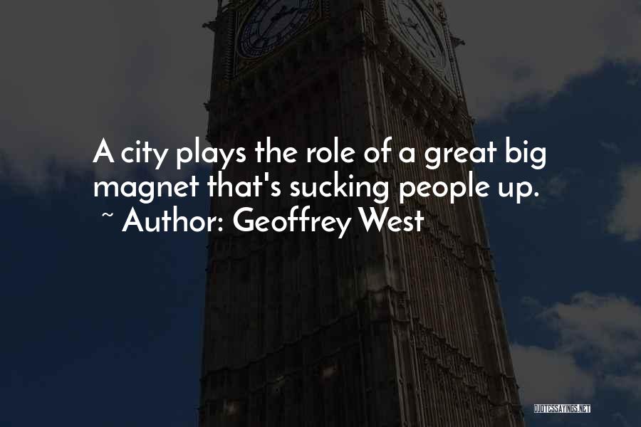 Reader's Digest Trivia Quotes By Geoffrey West