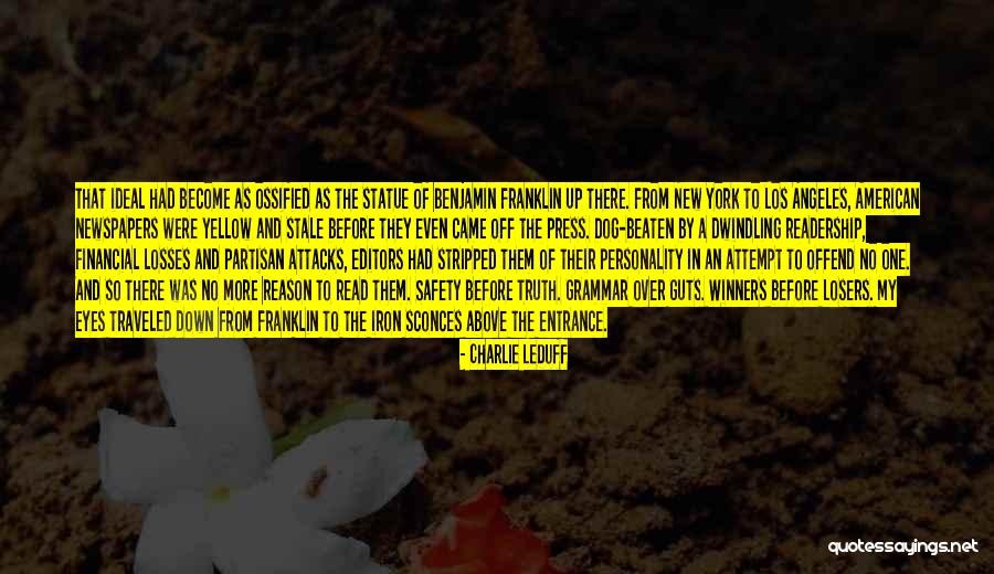 Readership Of New York Quotes By Charlie LeDuff
