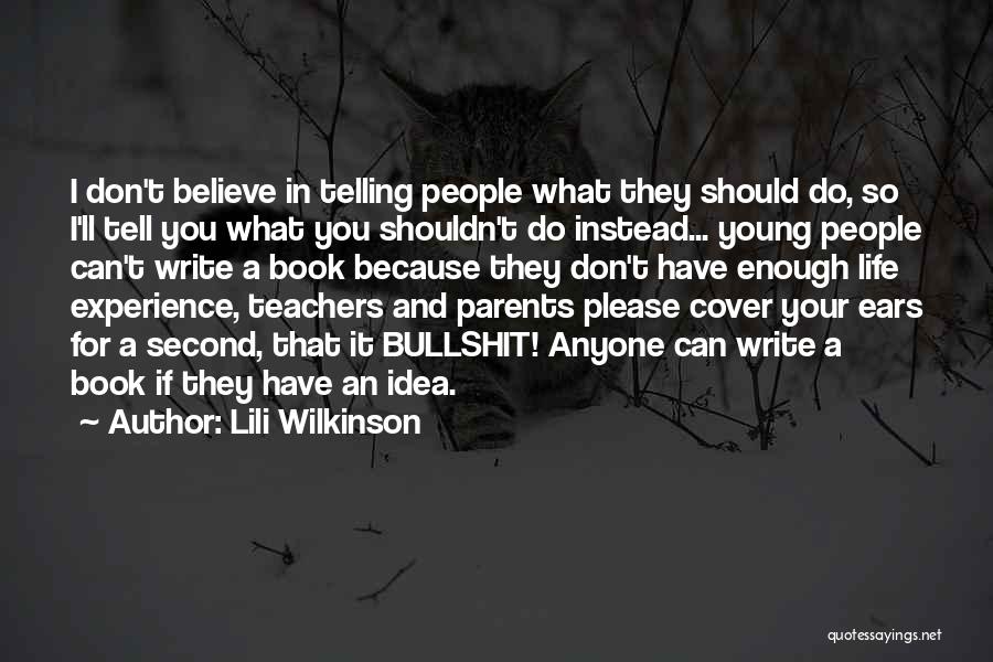 Reading A Book By Its Cover Quotes By Lili Wilkinson