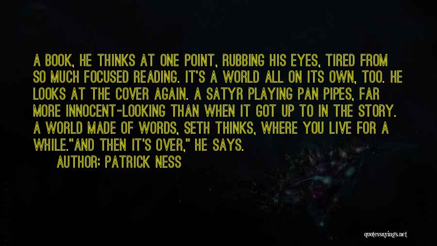 Reading A Book By Its Cover Quotes By Patrick Ness