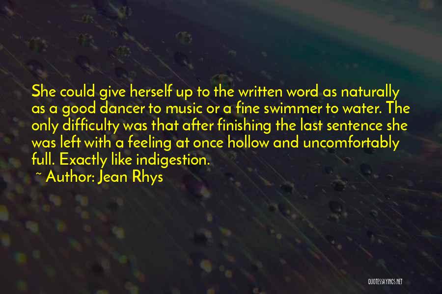 Reading A Good Book Quotes By Jean Rhys