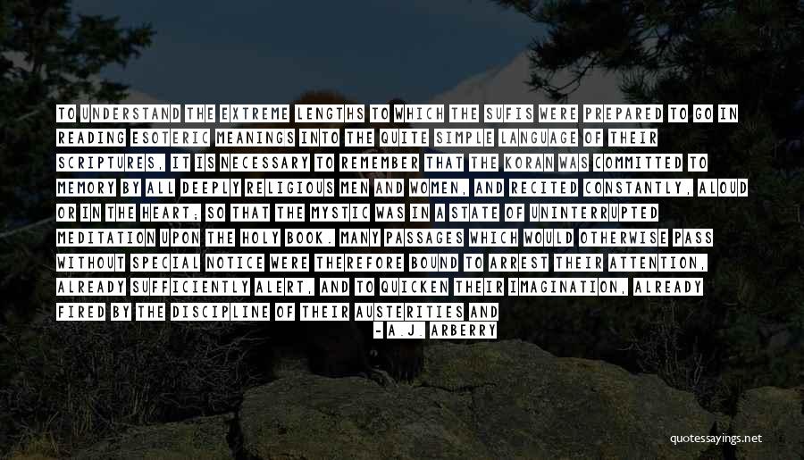 Reading Aloud Quotes By A.J. Arberry Reading Aloud Quotes By A.J. Arberry