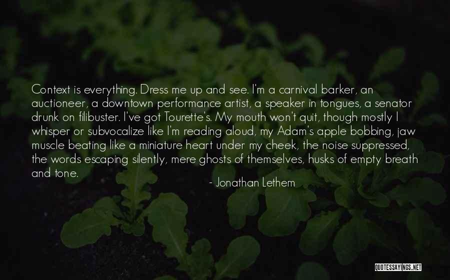 Reading Aloud Quotes By Jonathan Lethem Reading Aloud Quotes By Jonathan Lethem