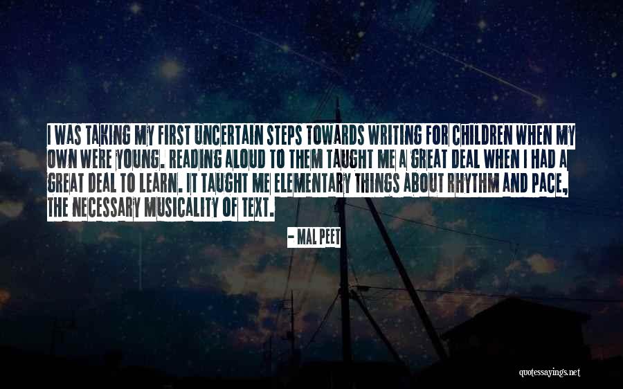 Reading Aloud Quotes By Mal Peet Reading Aloud Quotes By Mal Peet