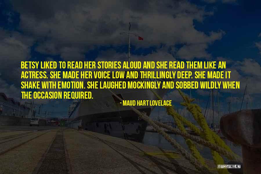Reading Aloud Quotes By Maud Hart Lovelace Reading Aloud Quotes By Maud Hart Lovelace