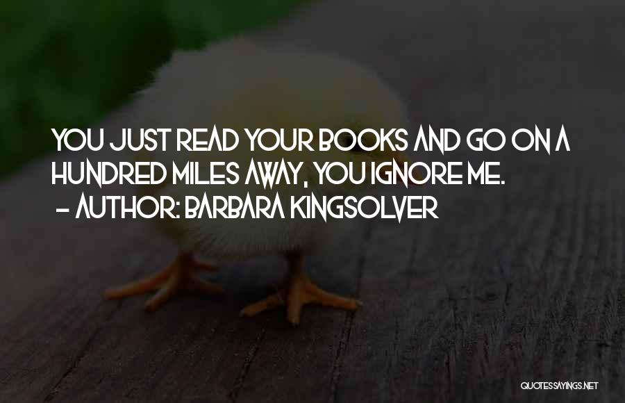Reading And Adventure Quotes By Barbara Kingsolver