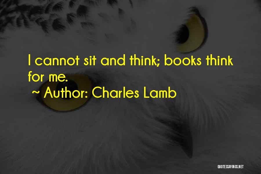 Reading And Book Quotes By Charles Lamb