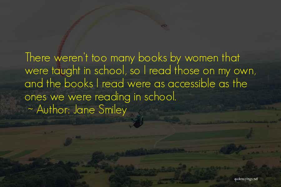 Reading And Book Quotes By Jane Smiley