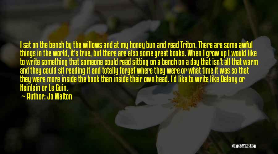 Reading And Book Quotes By Jo Walton