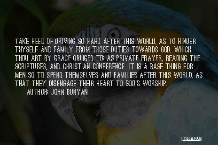 Reading And Family Quotes By John Bunyan