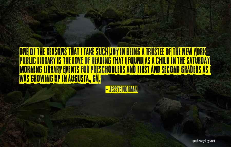 Reading And Growing Quotes By Jessye Norman