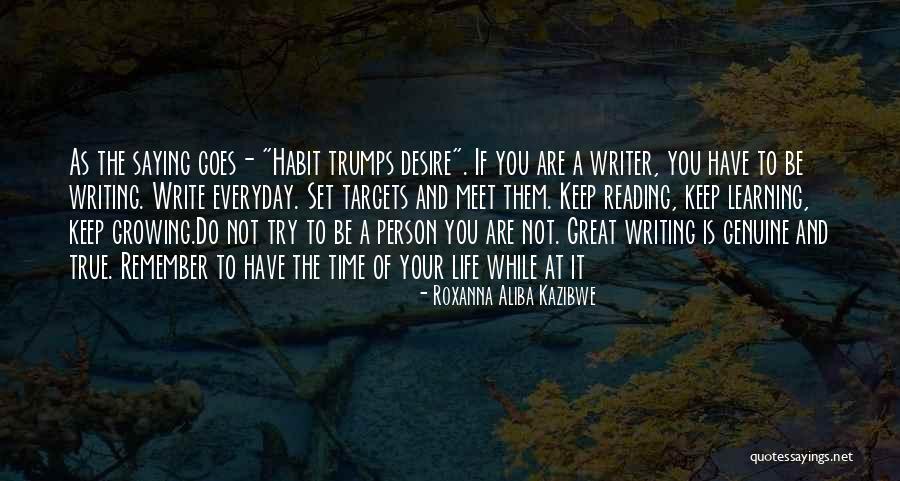 Reading And Growing Quotes By Roxanna Aliba Kazibwe