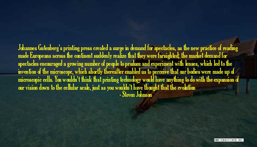 Reading And Growing Quotes By Steven Johnson Reading And Growing Quotes By Steven Johnson