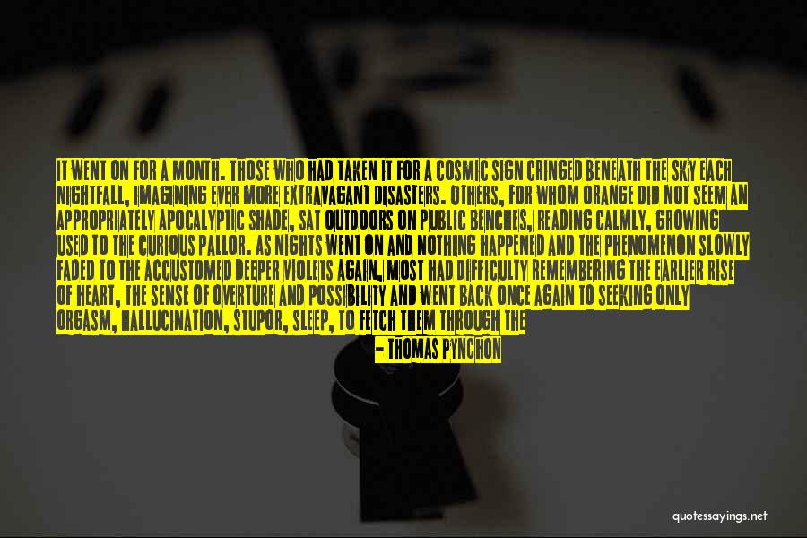 Reading And Growing Quotes By Thomas Pynchon Reading And Growing Quotes By Thomas Pynchon