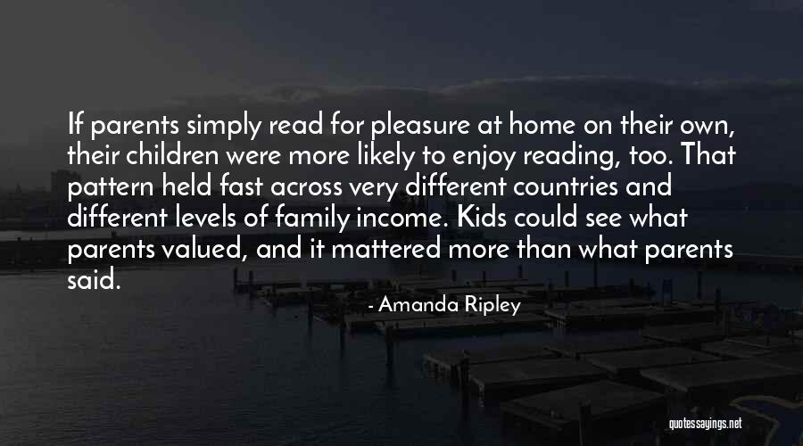 Reading And Kids Quotes By Amanda Ripley Reading And Kids Quotes By Amanda Ripley