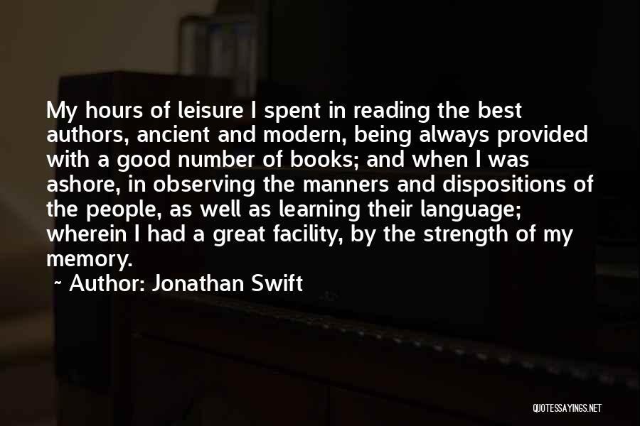 Reading And Learning Quotes By Jonathan Swift