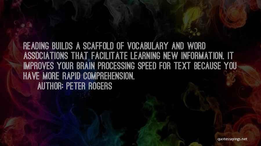 Reading And Learning Quotes By Peter Rogers