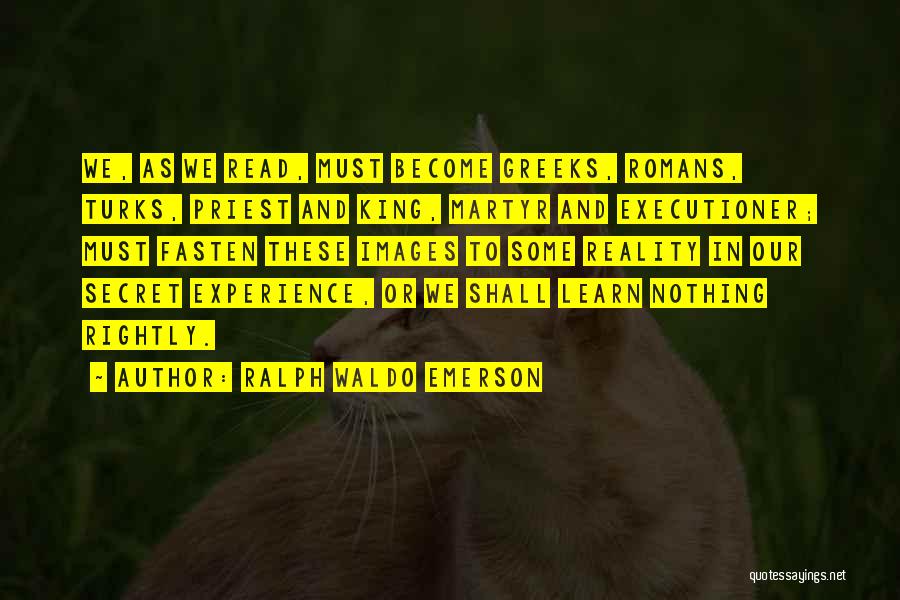 Reading And Learning Quotes By Ralph Waldo Emerson