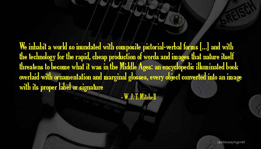 Reading And Technology Quotes By W. J. T. Mitchell