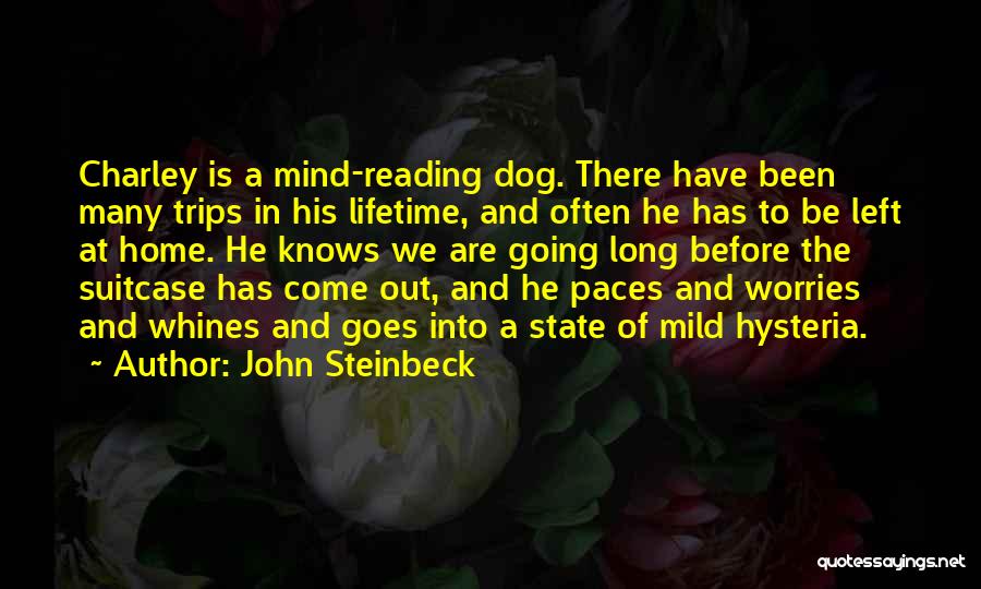 Reading And Travel Quotes By John Steinbeck