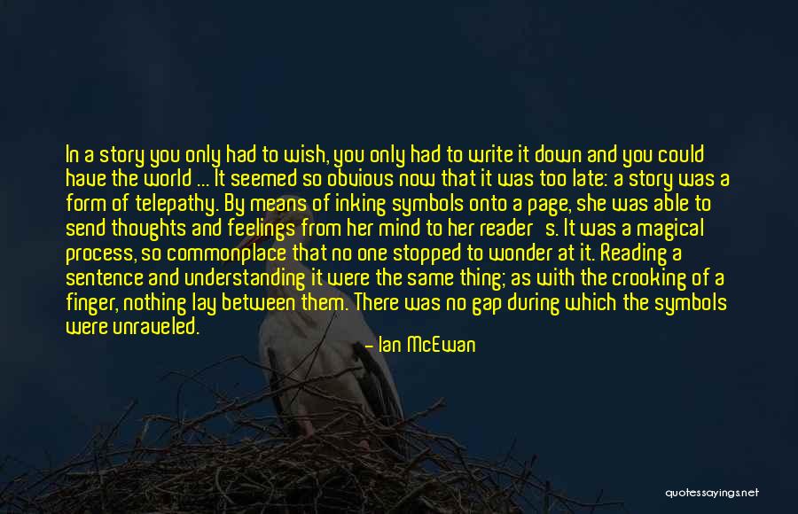 Reading And Understanding Quotes By Ian McEwan