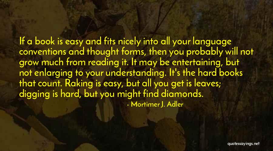 Reading And Understanding Quotes By Mortimer J. Adler