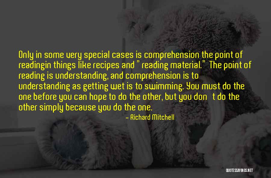 Reading And Understanding Quotes By Richard Mitchell