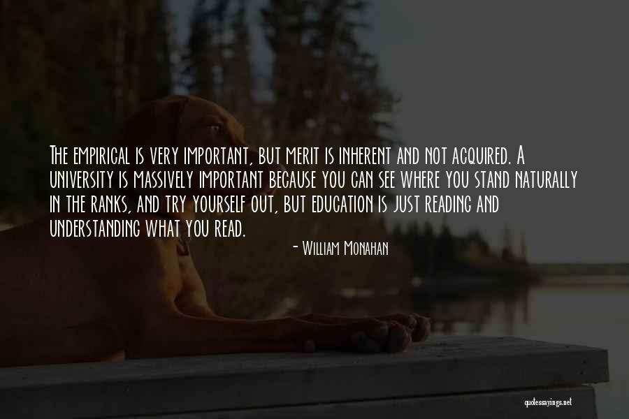 Reading And Understanding Quotes By William Monahan