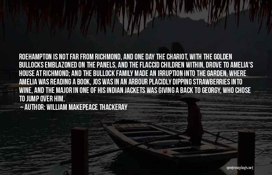 Reading And Wine Quotes By William Makepeace Thackeray