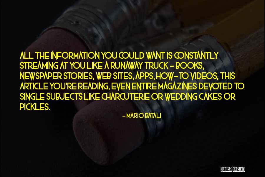 Reading Apps Quotes By Mario Batali Reading Apps Quotes By Mario Batali