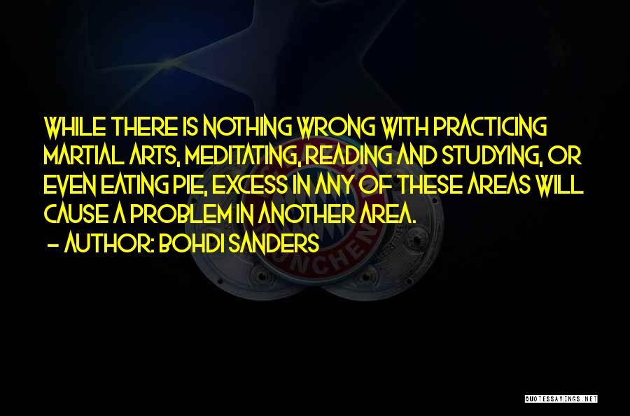 Reading Area Quotes By Bohdi Sanders