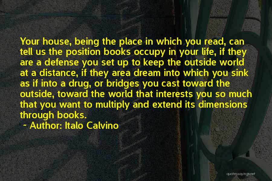 Reading Area Quotes By Italo Calvino