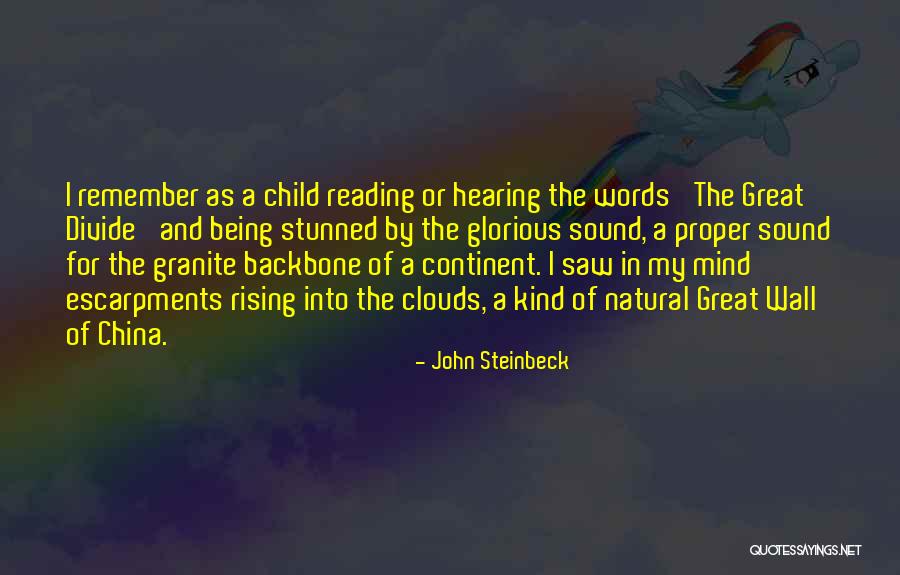 Reading As A Child Quotes By John Steinbeck Reading As A Child Quotes By John Steinbeck