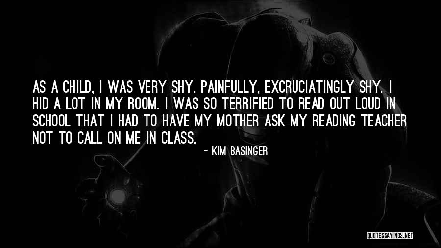 Reading As A Child Quotes By Kim Basinger Reading As A Child Quotes By Kim Basinger