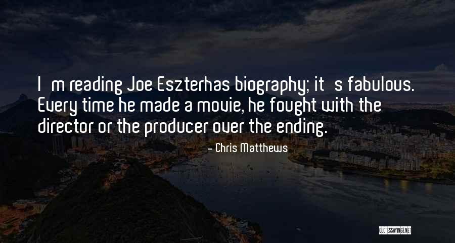 Reading Biographies Quotes By Chris Matthews Reading Biographies Quotes By Chris Matthews